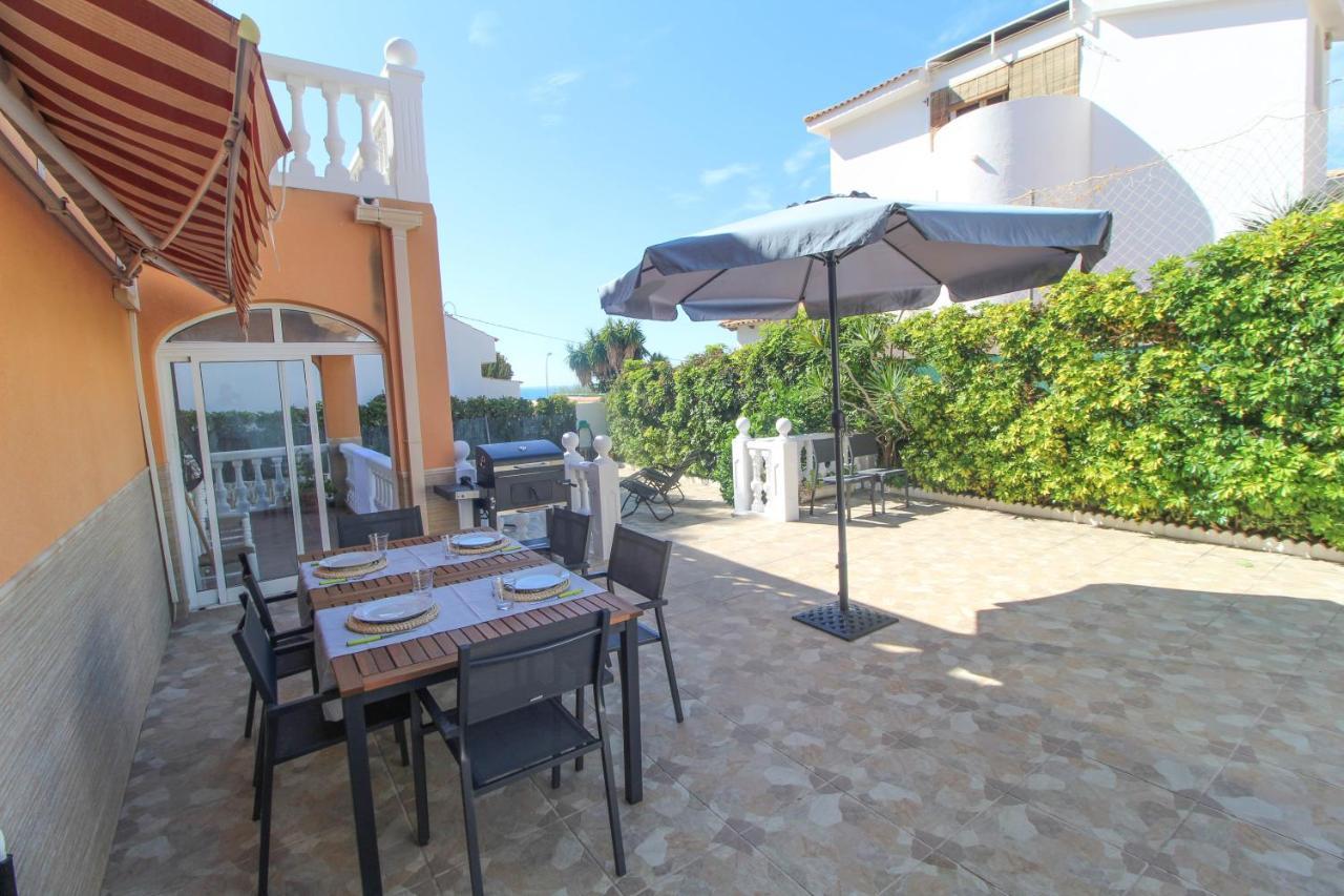 Great Villa, Sea Views, 20 Secs Walk To The Beach, Bbq, 9 People, 5 Mins Car From Alicante City Center, Sailing Club 3 Mins Walk Dış mekan fotoğraf