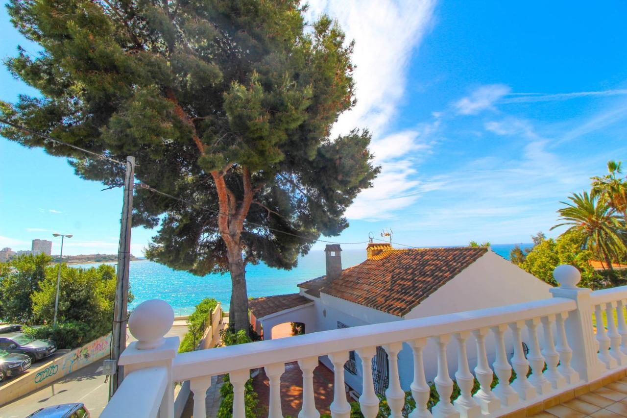 Great Villa, Sea Views, 20 Secs Walk To The Beach, Bbq, 9 People, 5 Mins Car From Alicante City Center, Sailing Club 3 Mins Walk Dış mekan fotoğraf